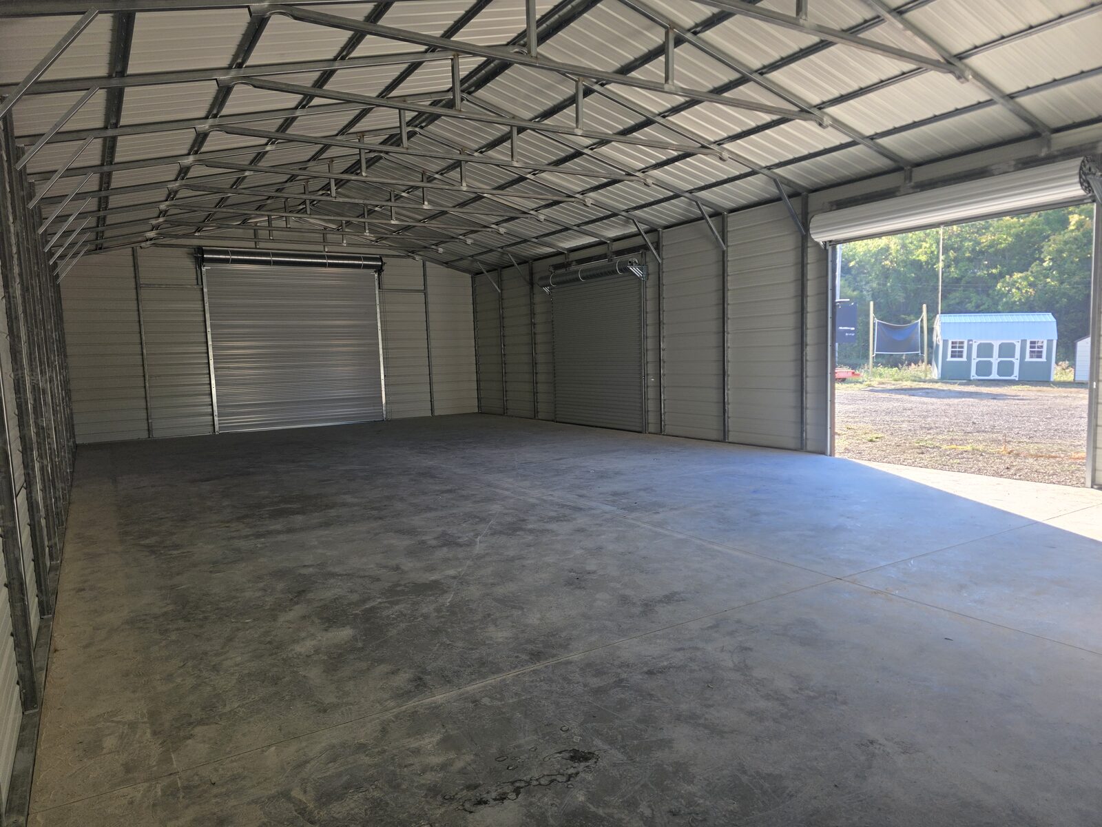 Metal garage